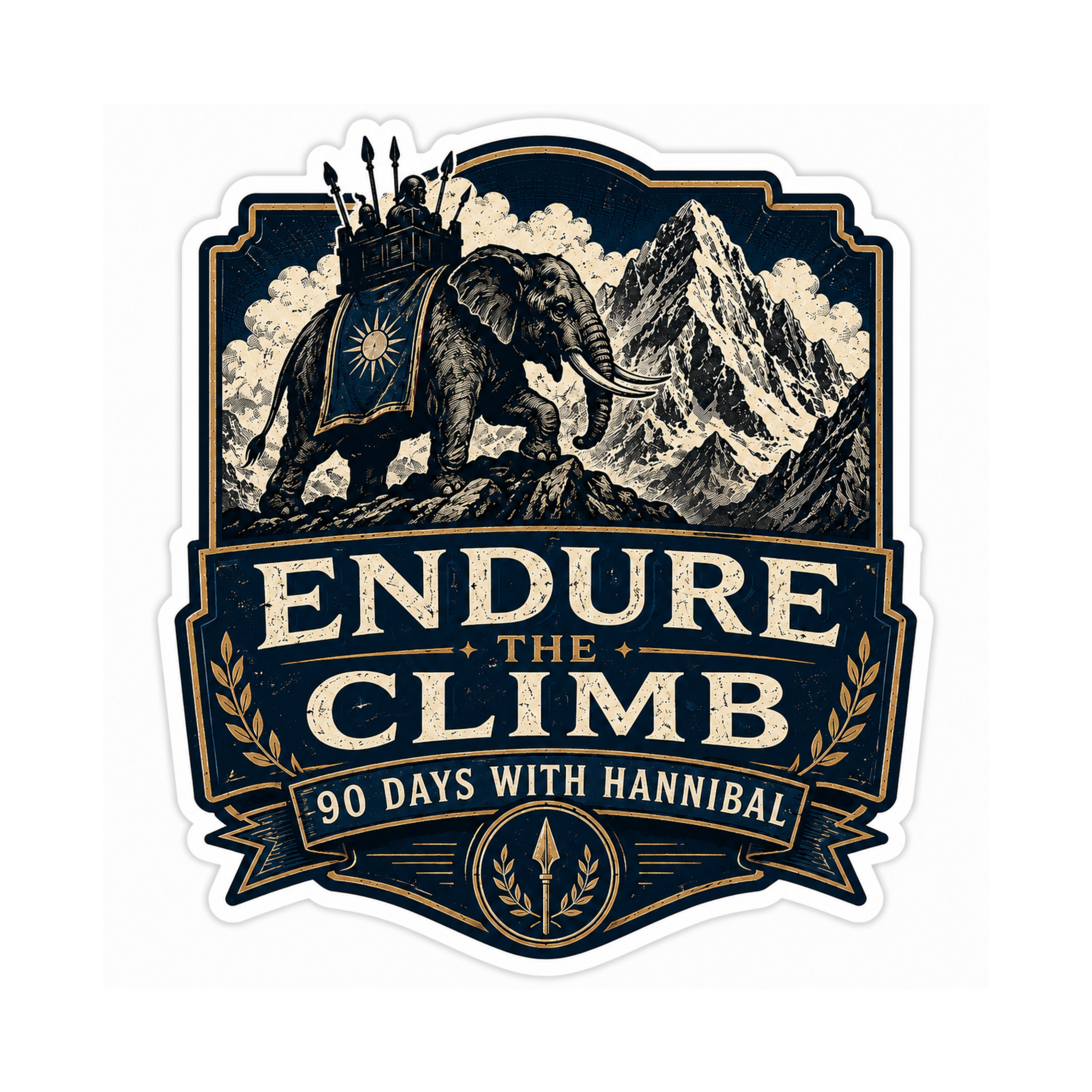 Endure the Climb - Sticker